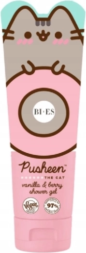 Pusheen The Cat Duschgel und Shampoo 2-in-1 mit Vanille- und Waldfruchtduft 240 ml