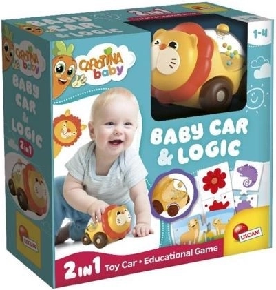 Löwen-Auto und Puzzlespiel – Carotina Baby