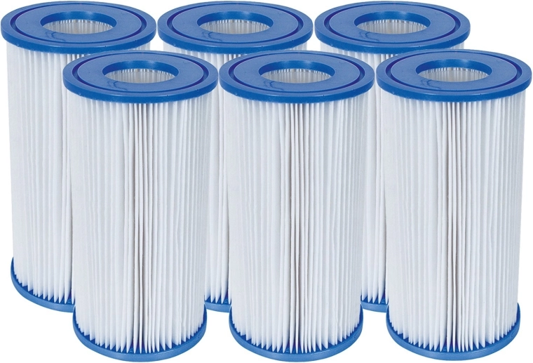 Filterkartuschen Typ III für Poolpumpe – 6er-Set Bestway