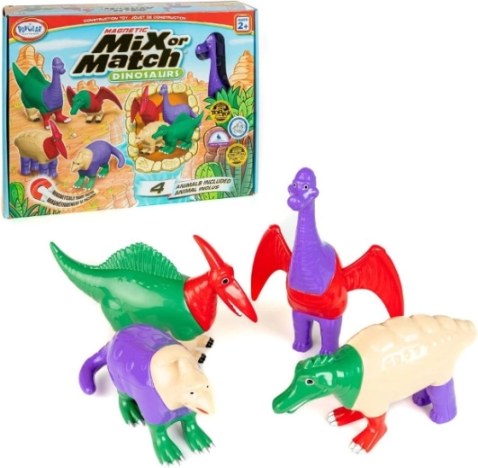Magnetische Dinosaurier MalBlo – kreative Konstruktionsspielzeuge für Kinder