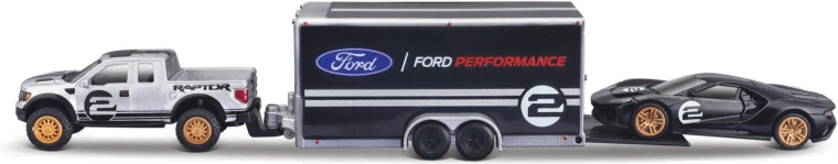 Maisto Design Team Haulers Ford F-150 SVT Raptor und Ford GT Heritage 1:64