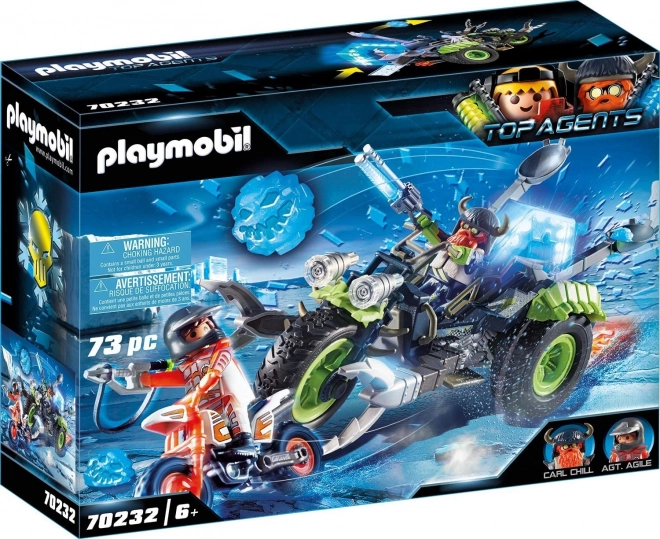 Playmobil Top Agents Arktische Rebellen Trike