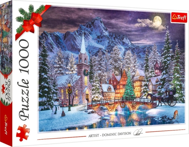 Puzzle 1000 Teile – Weihnachtsatmosphäre Trefl