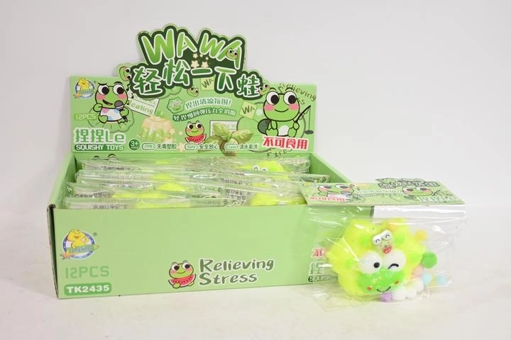 Anti-Stress-Quetschfrosch 12 Stk.