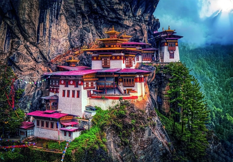 Clementoni Puzzle Tigernest 500 Teile