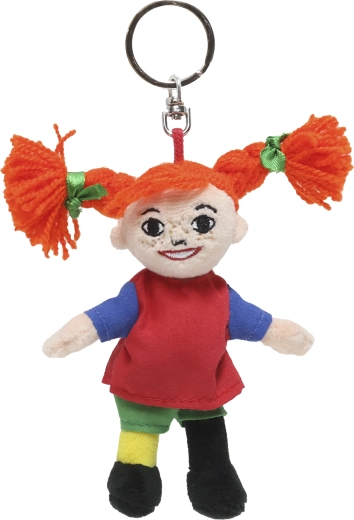 Pippi Langstrumpf Schlüsselanhänger – Puppe