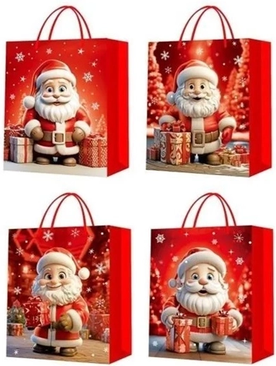 Geschenktasche mit Motiv św, Größe L