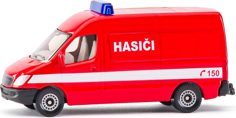 SIKU tschechische Version Feuerwehr-Transporter