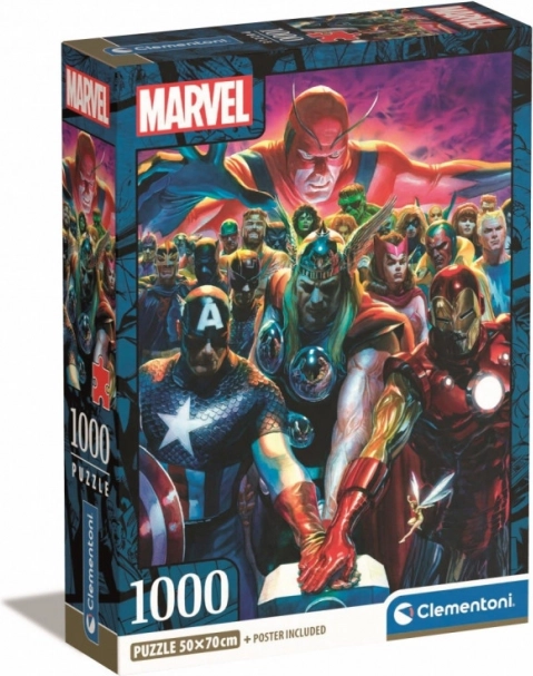 Puzzle 1000 Teile Marvel Avengers