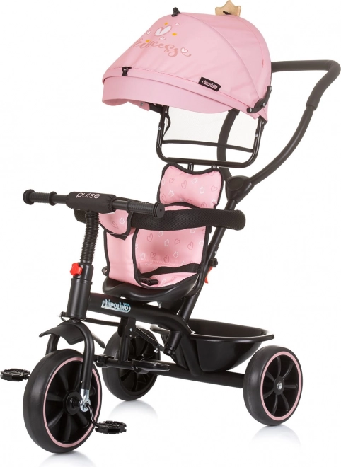 Kinder-Dreirad mit Verdeck 2-in-1 Pulse Princess