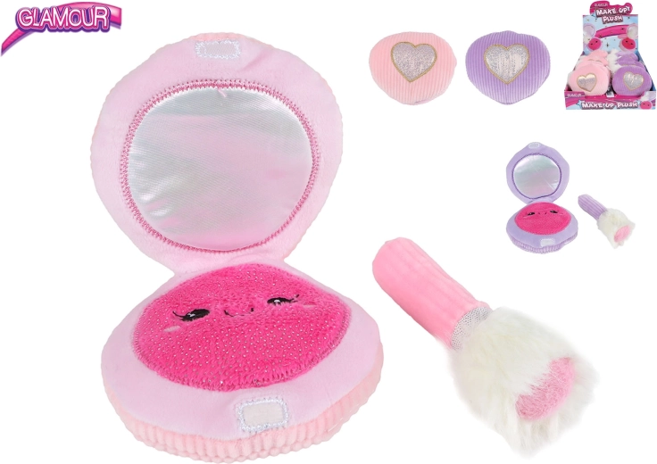 Plüsch-Puderquaste für Babys 10 cm
