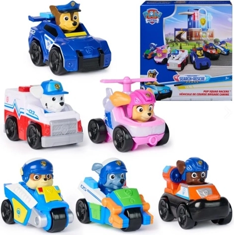 Paw Patrol Mini-Fahrzeug mit Paw-Patrol-Motiv – 1 Stück