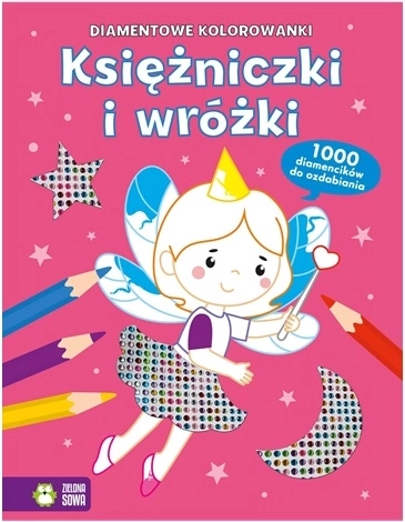 Diamant-Malbuch: Prinzessinnen und Feen
