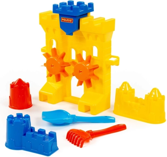 Sandspielzeug-Set mit Burgmühle