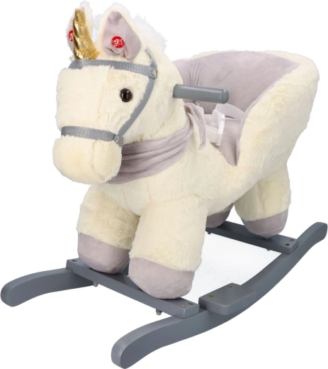 Schaukel-Einhorn mit Sitz