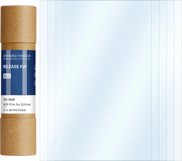 Schutzfolie NFEP für ANYCUBIC Photon Mono M5/M5s/M5s Pro/M7/M7 Pro (10,1") – Set mit 5 Stück