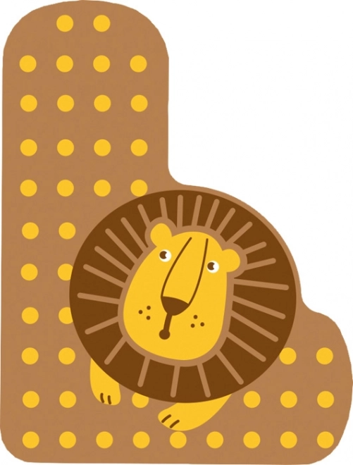 Small foot Holzbuchstabe L für Kinder