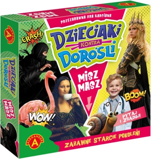 Kinder gegen Erwachsene – Misz Masz Familien‑Quizspiel