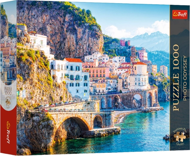 Puzzle 1000 Teile Photo Odyssey: Amalfi, Kampanien, Italien – TREFL
