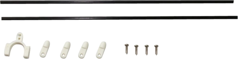Halterung des Heckrahmens für E-Rix 450