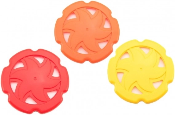 Kunststoff-Wurfscheibe 22 cm – 3 Farben