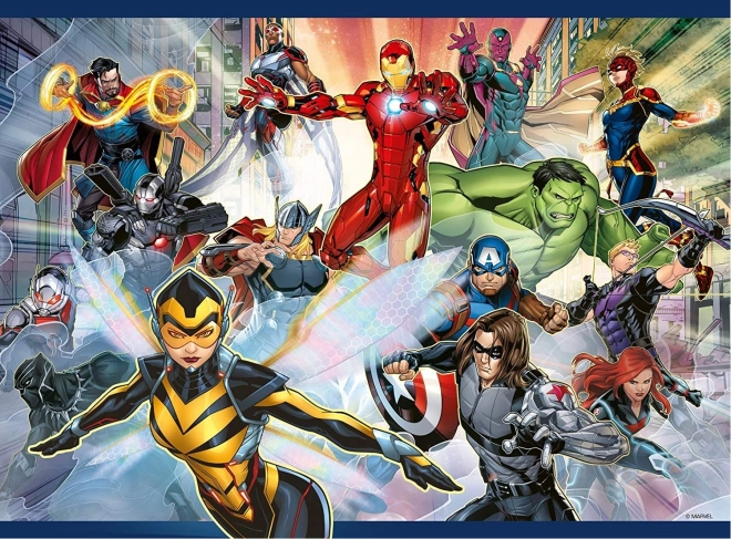 Puzzle XXL 100 Teile Marvel Avengers