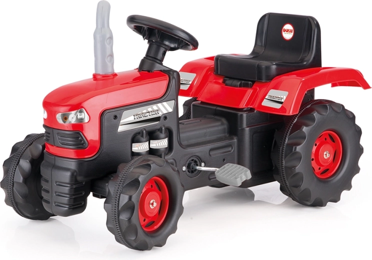 Großer roter Trettraktor Dolu