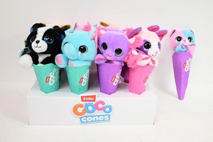 ZURU Coco Cones Plüschtier im Waffelhörnchen