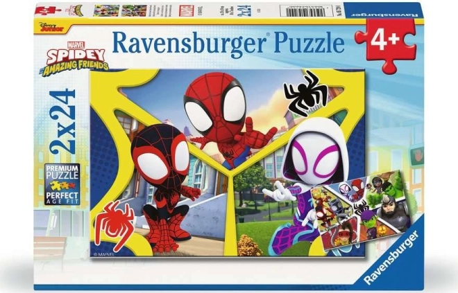 Ravensburger Puzzle Spidey 2x24 Teile