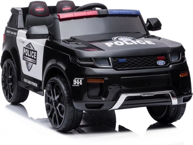 Elektrisches Polizeiauto für Kinder BBH-021 schwarz