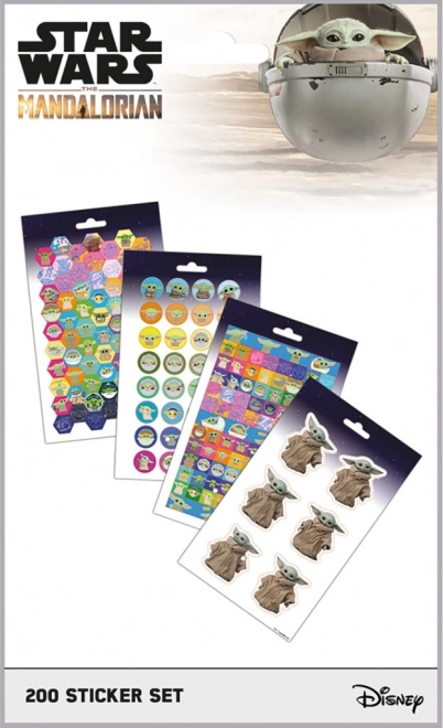 Mandalorian Aufkleber - Set 200 Stk