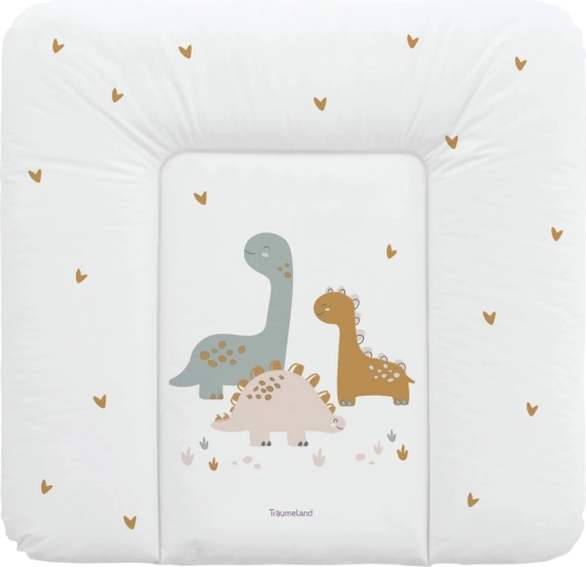 Träumeland Wickelunterlage Dinolino 75 × 75 cm