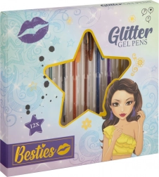 Satz von Gelschreibern in verschiedenen Farben