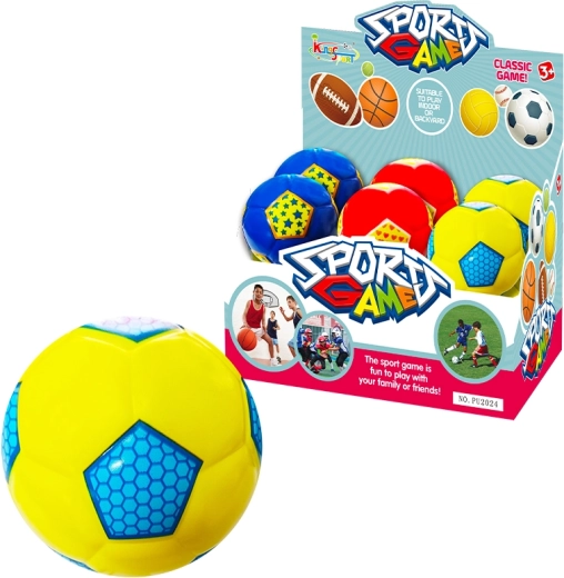 Fußball-Ball 12,5 cm (weicher PU-Schaum) SPARKYS