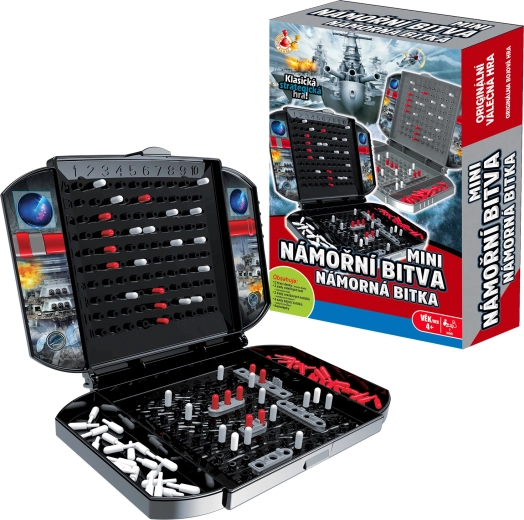 Studo Games Seeschlacht Mini – Taschen‑Strategiespiel