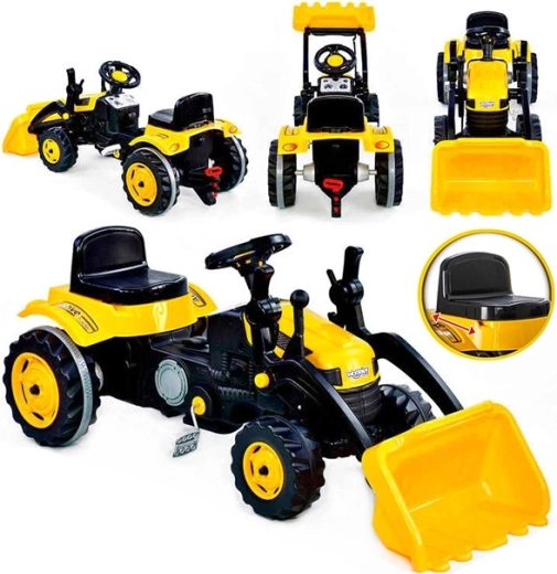 Kinder Trettraktor mit Frontlader