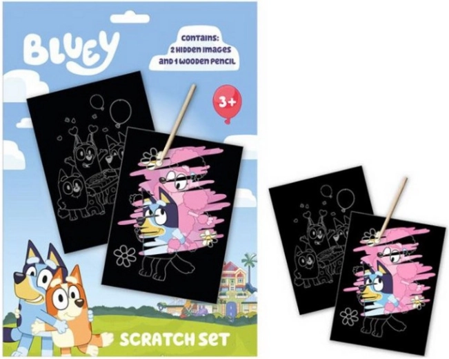 Kritzelbilder BLUEY – Kreativ-Set