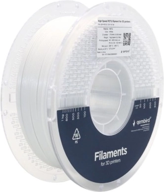 Filament PETG High Speed 1,75 mm, weiß, 1 kg