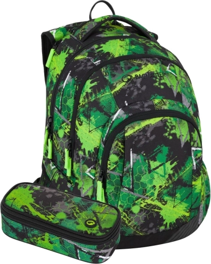 Bagmaster Lincoln Schüler-Set grün-schwarz