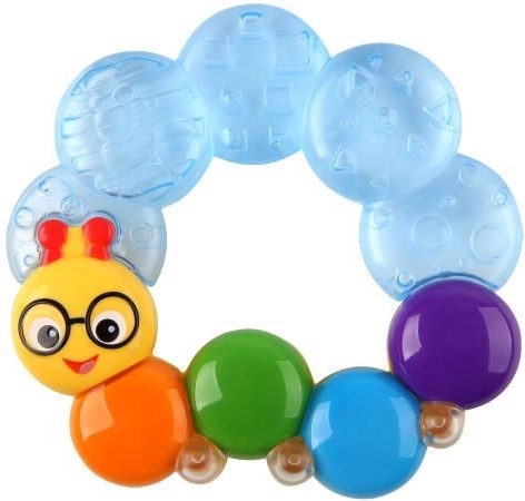 Baby Einstein Wassergefüllter Beißring Teether-pillar blau 3M+