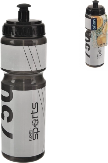 Sportflasche UH 0,75 l schwarz