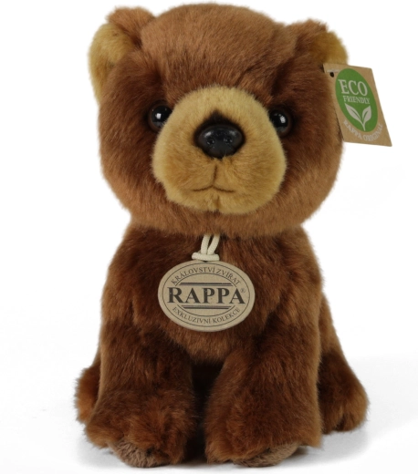Rappa Plüschbär, braun, 18 cm, umweltfreundlich