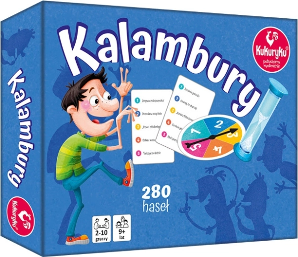 Kalambury – Familien-Partyspiel mit Kategorien und Glücksrad