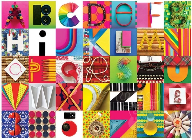 Puzzle Cobble Hill Gefundenes Alphabet 1000 Teile