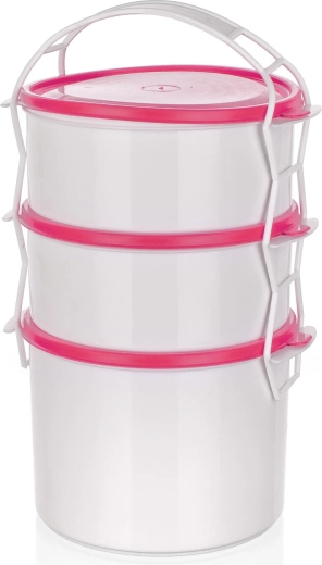 Speisenträger APETIT 2×1 l + 1,5 l, 3-teiliges Set aus Kunststoff