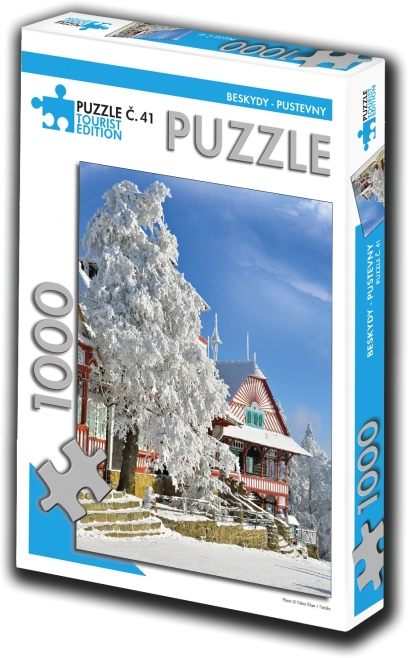 Touristenedition Puzzle Beskiden, Pustevny 1000 Teile