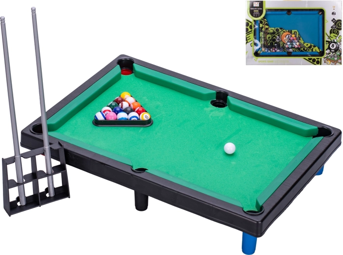 Tisch-Billard 41,5 × 28,5 cm für Kinder und Erwachsene