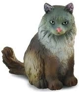 CollectA Norwegische Waldkatze – sitzende Figur
