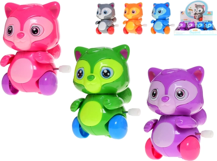 Aufzieh-Eichhörnchen – fahrendes interaktives Spielzeug für Kinder