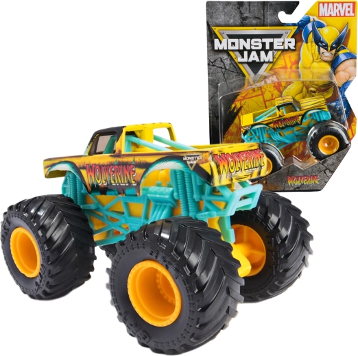 Monster Jam Monstertruck Marvel Wolverine 1:64